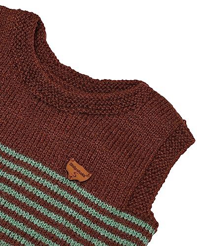 Image of Handmade Winter Wear Kids Woolen Sleeveless Sweater Boys and Girls
