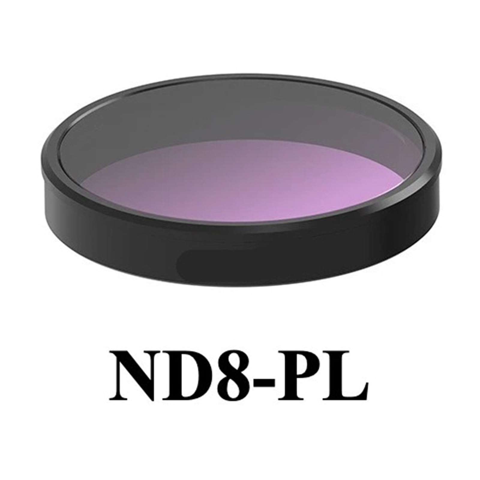 Juego de filtros Suaves ND/CPL/Negro Fit Nano | PL/ND8/16/32 Kit de filtro protector nocturno suave negro for cámaras OSMO Nano(ND8PL)
