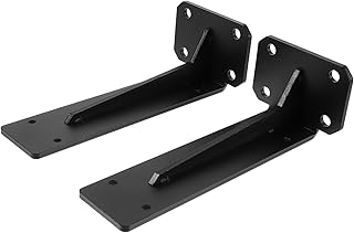 MUSISALY Wall Shelf Brackets Soundbar Mount 2pcs Shelf Bracket Shelf Support Angled Bracket Triangle Shelf Bracket Holder Shelf Brackets DIY Shelf Brackets