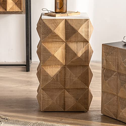 Table d'appoint d'intérieur en bois massif haute qualité - 3