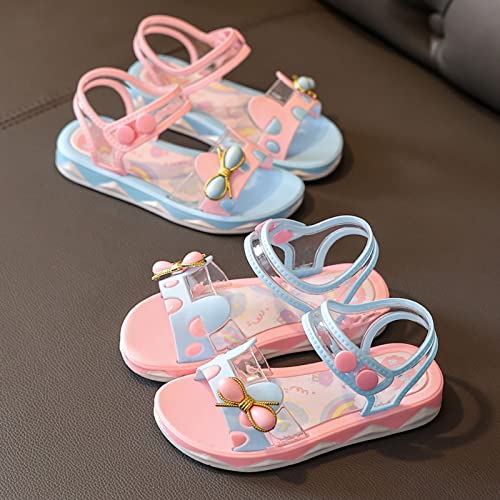 Girls Sandals Summer Princess Beach Shoes Fashion Leather Shoes For Young Children And Girls Casual Sandal Kids2