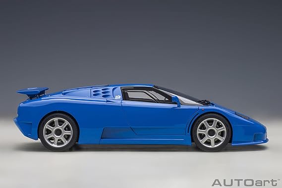 AUTOart 70917 1/18 Bugatti EB110 SS French Blue Finished Product