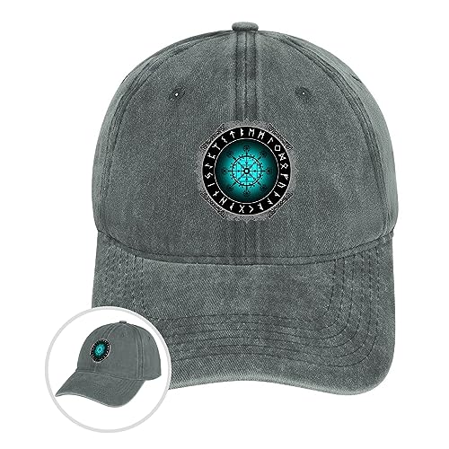 Casquette Viking Vegvisir homme : cadeau idéal mythologie celte grise - 2