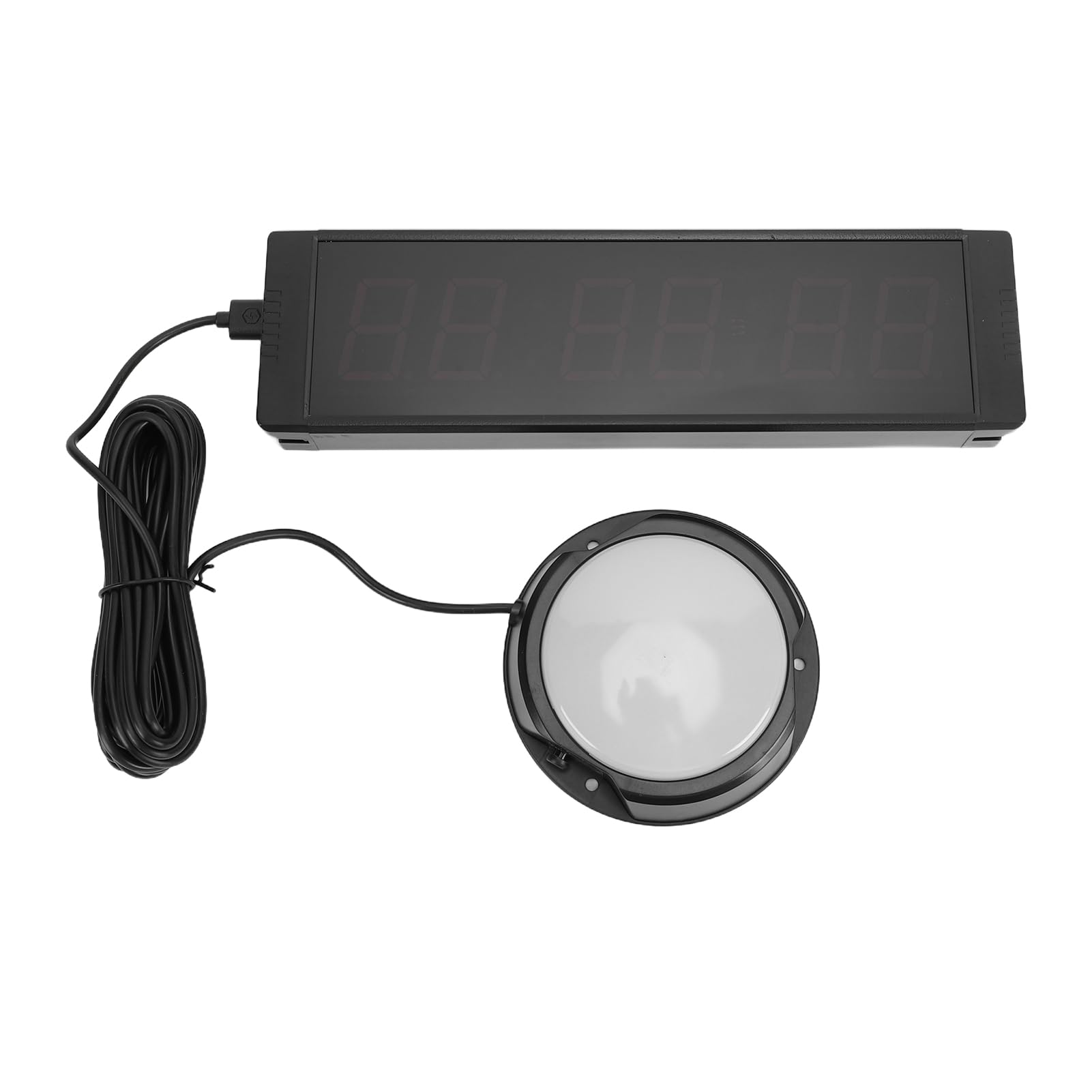 Luocute Cronómetro LED Grande, Temporizador con Botón de Inicio y Parada, for Entrenamiento Deportivo y Cronometraje