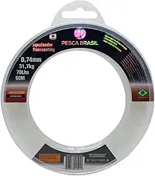 Linha mono aqualeader fluorcoating 0,33mm/60m/16lb