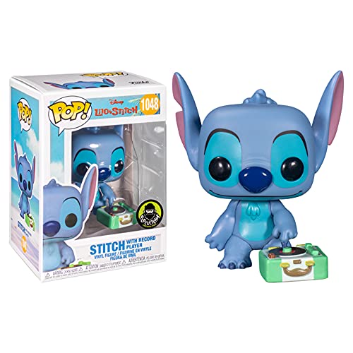 Funko Pop! Disney Stitch With Record Player - Shop Exclusive Chance At Chase