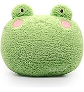 Frosch Plüschkissen, Niedliches Stofftier für Jungen und Mädchen Kawaiii Plüschies Home Kissen Fr...