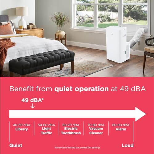 Image of Frigidaire 14,000 BTU Smart Portable Air Conditioner with Wi-Fi, White