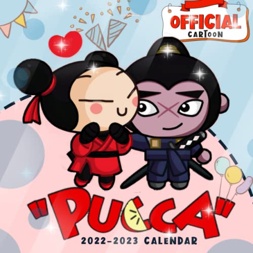 Pucca 2022 Calendar: Cartoon 2022 OFFICIAL calendar -Pucca Weekly & Monthly Planner with Notes Section for Alls Pucca Fans!-24 months with BIG SIZE 17X11" - Kalendar calendario calendrier