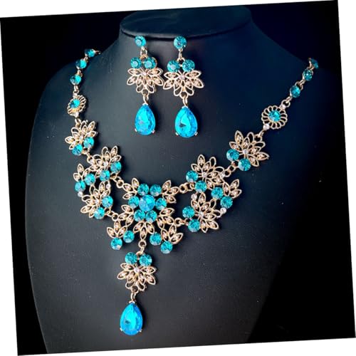Collar y pendientes delicados Toyvian que evitan la pesadez al usar joyas en fiestas 3