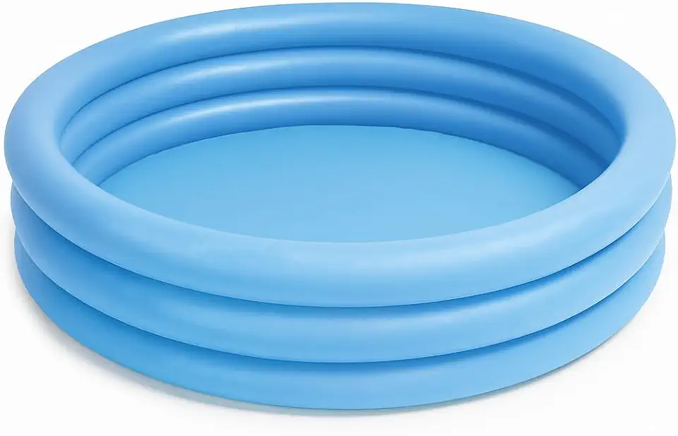 Piscina Inflável Infantil 480 Litros – 3 Anéis Reforçados, Fácil de Encher, Diversão Segura para Crianças – Cores Sortidas