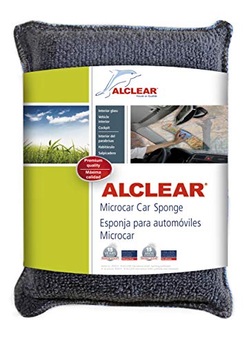 Thomar airdry Duo Auto-Entfeuchter 2er Set, 2 x 600g Luftentfeuchter wiederverwendbar, Schützt vor beschlagenen Auto-Scheiben & ALCLEAR 950014 Ultra-Microfaser Autoschwamm Microcar, anthrazit-blau – Bild 6