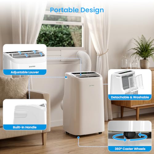 ZAFRO 10000 BTU Smart Portable AC