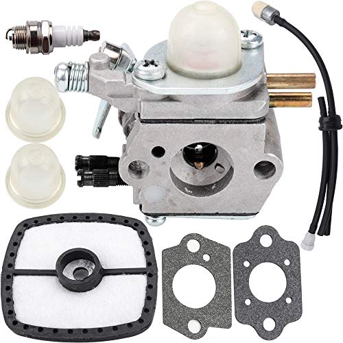 Anzac C1U-K51 Carburetor Tune Up Kit for Echo HC-1500 HC-1600 HC-1800 HC-2000 HC-2400 HC-2410 Hedge Trimmer Clipper Zama C1U-K45