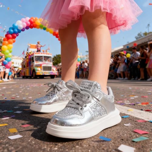 Sandales pour enfants filles en cristal flexibles et légères