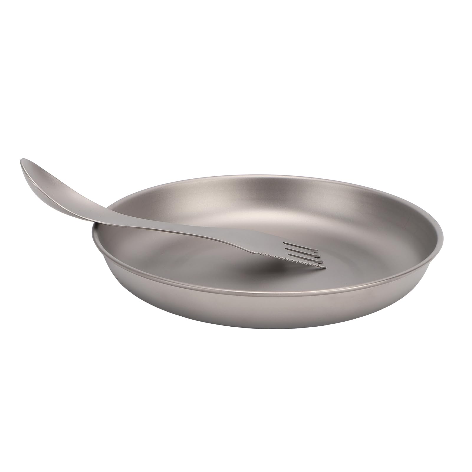 Set di utensili da campeggio leggero durevole riutilizzabile per picnic all'aperto