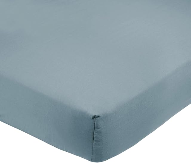 Amazon Basics, Polyester Microfibre, Spa Blue, King