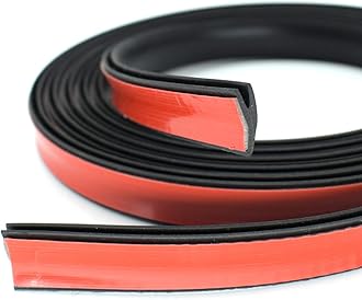 AUTOXBERT 4M/13Ft Automotive Weather Stripping Rear Windshield Seal Trim Universal Y Shape Rubber Sealing Strip Trim Cover Window Edge Moulding Trim Panel Sealing