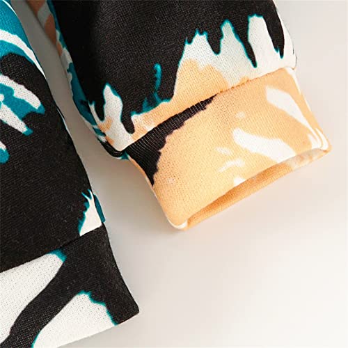 Children's Kids Boys Girls Toddler Camouflage Letters Long Sleeves Sweatshirt Top Boys Size Large Sweatshirt4