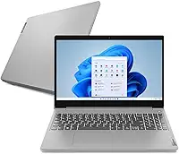 Notebook Lenovo IdeaPad 3i Celeron 4GB 128GB SSD + Microsoft 365 Personal - Windows 11 15.6' 82BU0008BR Prata