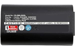 Replacement Battery for DYMO LabelManager 260, 280