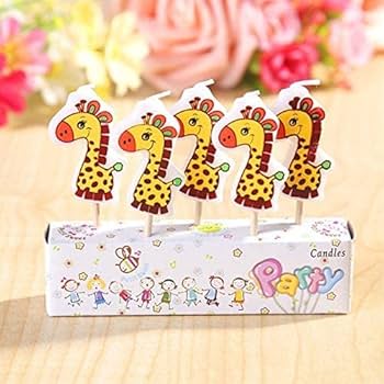 Amazon.co.jp: お誕生日キャンドル 絵蝋燭 ナンバーキャンドル