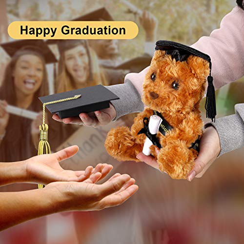 Ingooood 2023 Graduation Gift Inspirational Graduation Cuff Bracelet With Graduation Plush Graduation Bear Graduation Cap Gift Box #TOP5