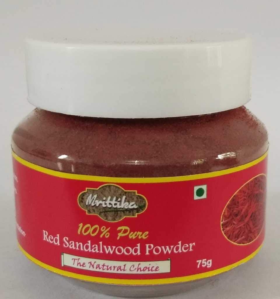 Mrittika 100% pure Red Sandalwood Powder 75g