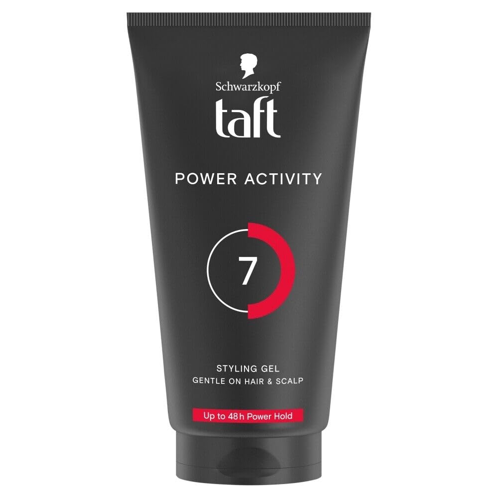 TAFT POWER ACTIVITY GEL, Hair Gel level 7, 150 ml (PACK OF 3)