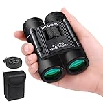 12X25 Mini Pocket Binoculars for Adults Kids, Small Compact Binoculars for Bird Watching, Opera Concert