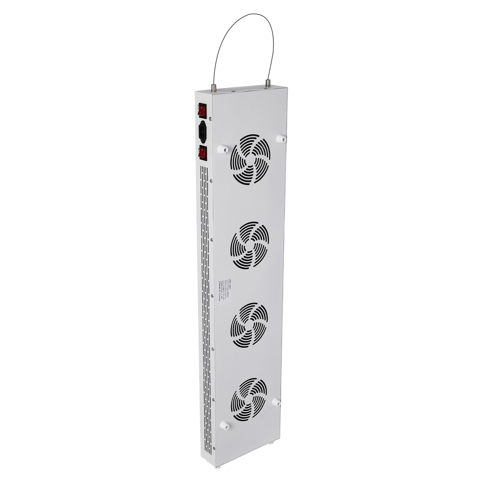 Czerwone światło bliskiej podczerwieni, Dual-Chip, czerwone światło LED do szpitali, salonów piękności, salonów jogi, studia fitness, białe, 27,5 x 12,5 x 97,5 cm, 660 nm 850 nm