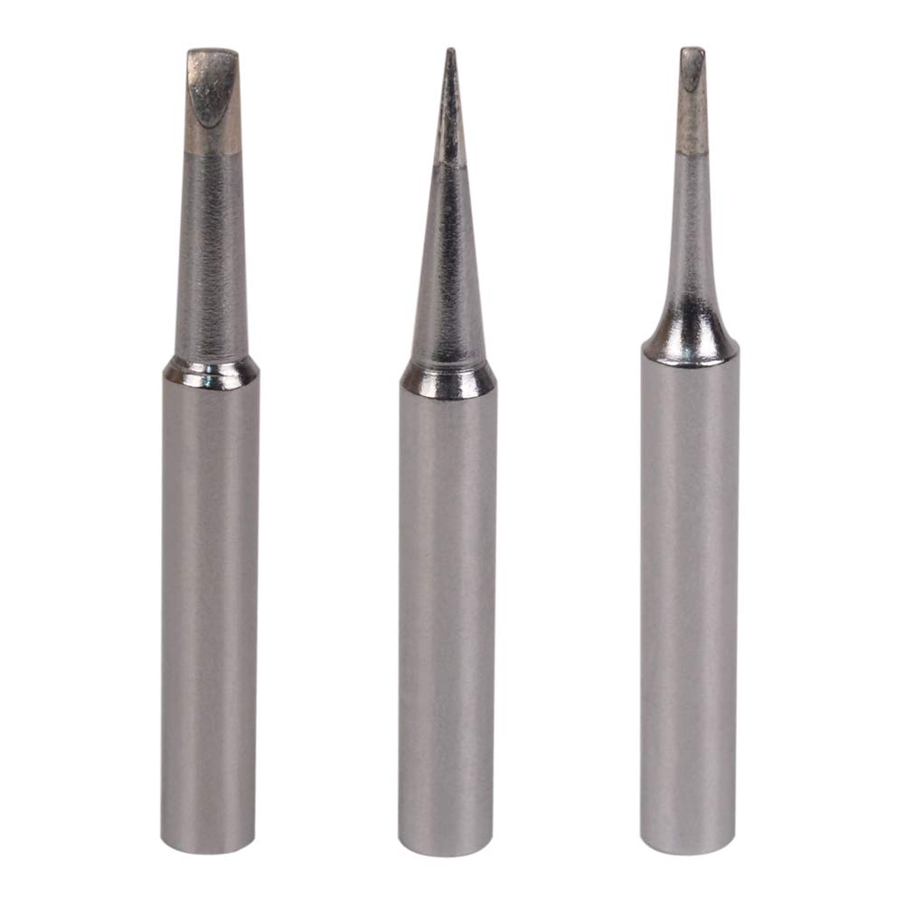 TECKE 3 PCS Replacement for ST3 ST7 ST8 Soldering Iron Tip Set for Weller WLC100, SPG40, SP40L, SP40N, SP40NKUS, WP25, WP30, WP35