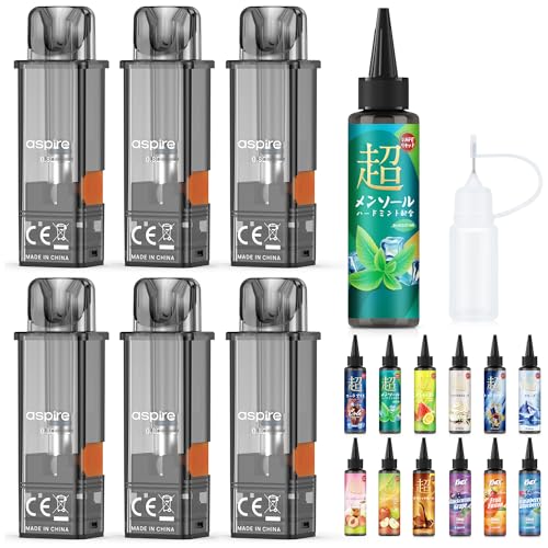 �y���K�i�zAspire Gotek �����pPOD �J�[�g���b�W �d�q�^�o�R �A�X�p�C�A �S�[�e�b�N X/S/Pro/X2/X3/Nano�S�@��Ή����L�b�h������ �e��4.5ml ���� �l�ߑւ��p �j�R�`���Ȃ� 2��x3�Z�b�g�i0.8���j�i�I�ׂ郊�L�b�h