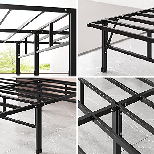 ZINUS SmartBase Compack Mattress Foundation, 14 Inch Metal Bed Frame, No Box Spring Needed, Sturdy Steel Slat Support, Twin XL by Sleep Master - Image 6