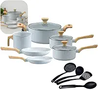 Jogo De Panelas Pratic Cook Grafite Indução Mimo Style Cerâmica 10 Peças