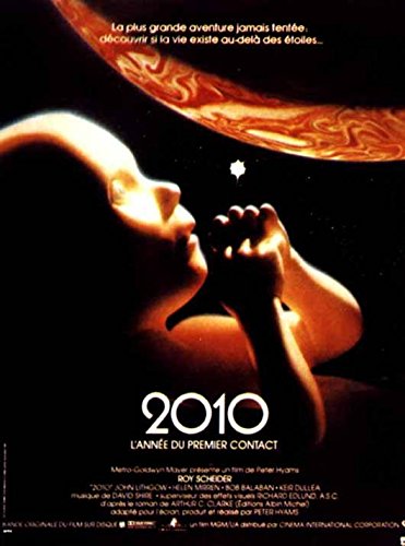 Affiche Cinema Originale 2010 L'Année Du Premier Contact 116X158Cm 1984 Roy Scheider