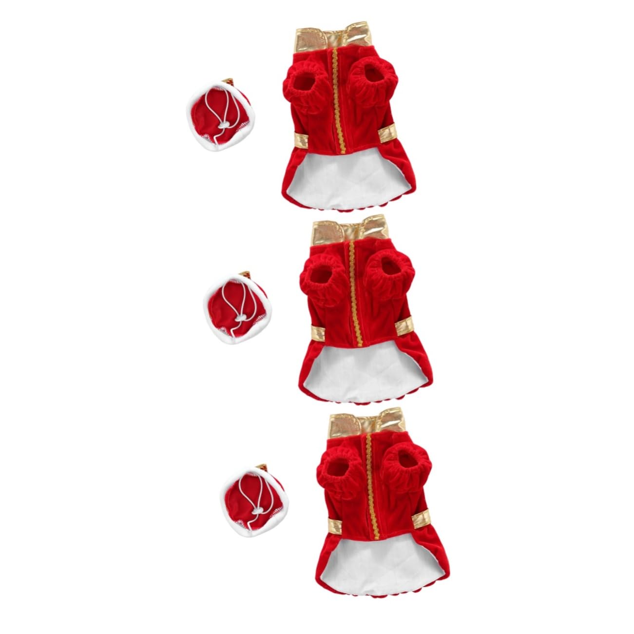 Costume Halloween pour animaux réutilisable en tissu souple avec chapeau créatif