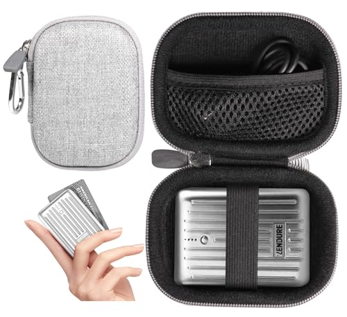 getgear Case for Zendure Power Bank, Mini Portable Charger (Tweed)
