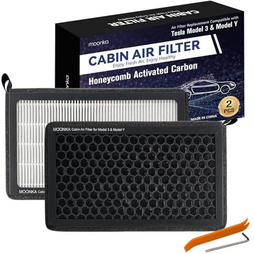Cabin Air Filters 2 Pack for Tesla Model 3 Model ...