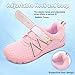 JIASUQI Girls Shoes for Big Kids Sneakers Hiking Tennis Shoes for Kids Girls Sneakers Pink