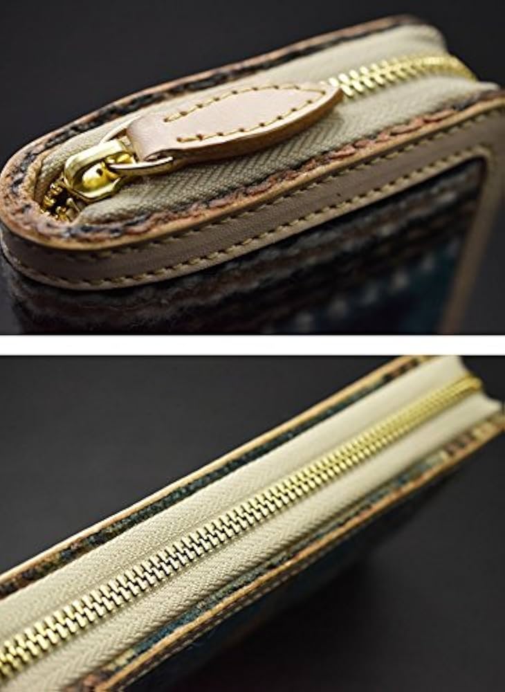 【美品】オールドポイント　チマヨ柄ラウンドファスナーロングウォレット　オルテガ Amazon.co.jp: オールドポイント 長財布 メンズ≪El Paso エルパソ社製