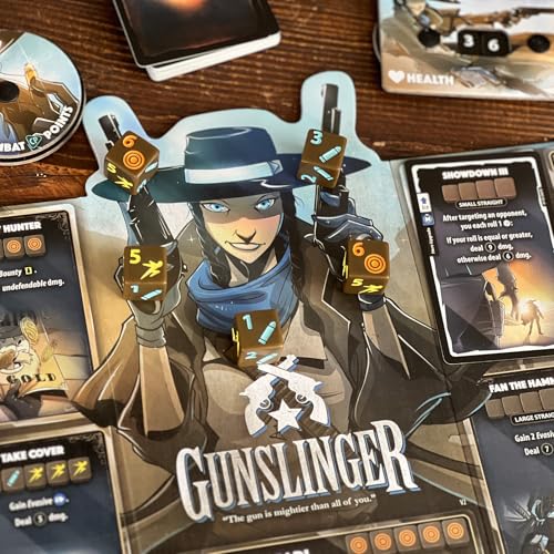 Image of Roxley Games Gunslinger Vs Samurai - dice Throne: Season Two Board Game