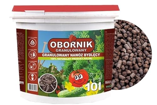 Biovita Rinderdung Granulat 10L – Naturdünger, reichert den Boden mit wertvollen Nährstoffen an