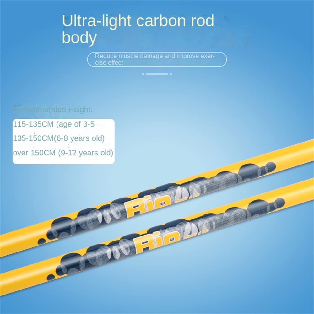 Hierros para palos de golf junior con eje de carbono y superficie extra grande