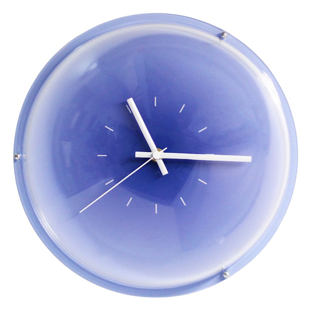Reloj de burbujas decorativo con degradado atardecer para salon moderno