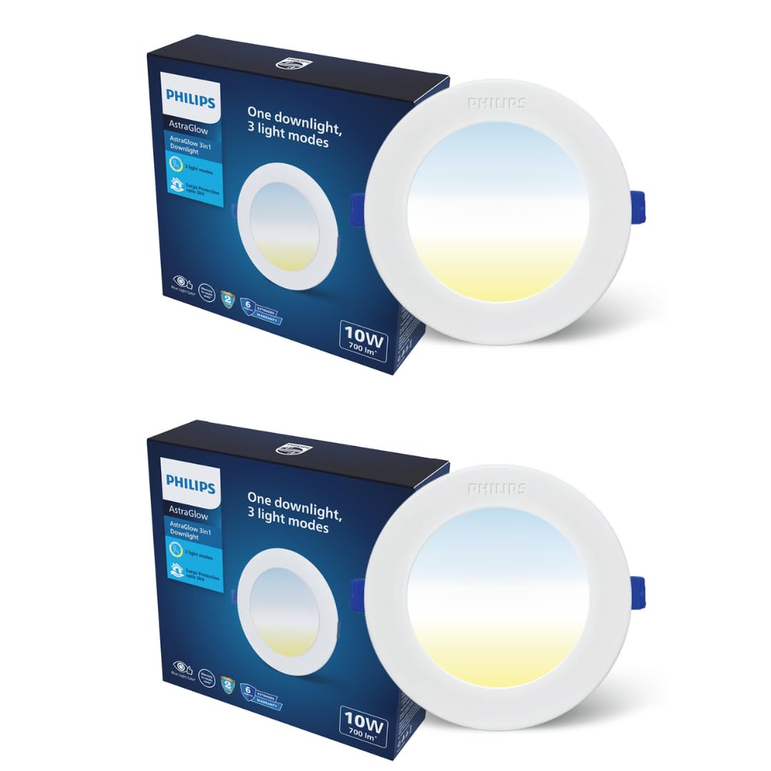 Philips 10W AstraGlow LED Panel Light - 4 Pack -8 Philips 10W AstraGlow LED Panel Light - 4 Pack -8