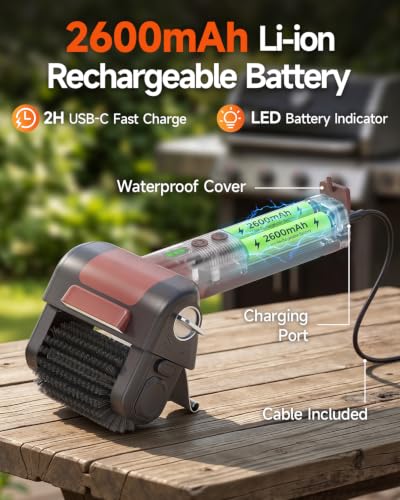  Electric BBQ Grill Brush - image 7