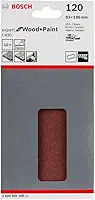 Bosch Folha de Lixa Expert for Wood&Paint; 93x186mm G12