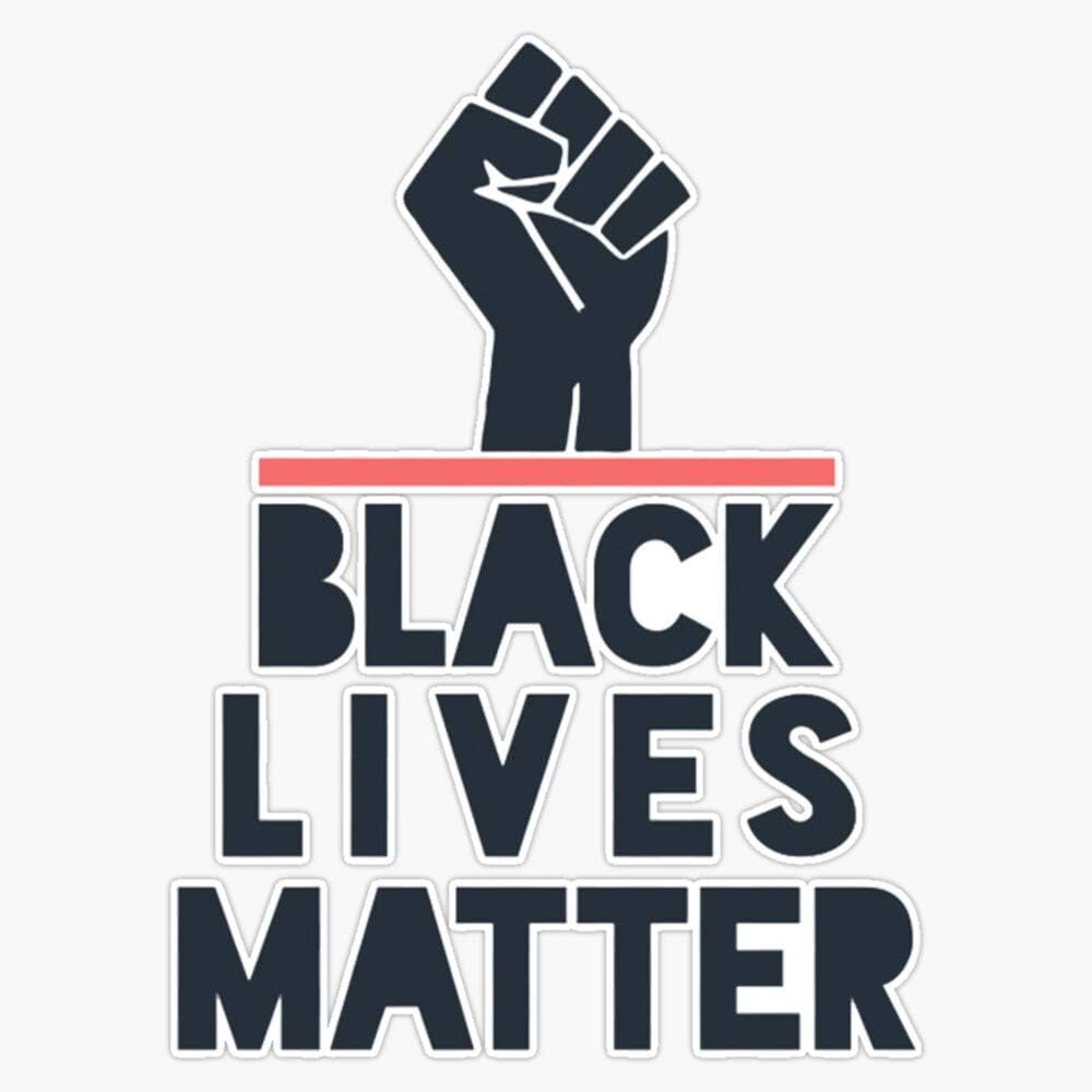 Magnet Black Lives Matter Sticker Vinyl Magnet Bumper Sticker Refrigerator Magnet Flexible Reuseable Magnetic Vinyl 5"