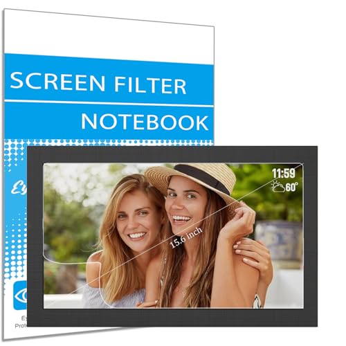 Filtro antirreflejos i-Tensodo de 15.6 pulgadas para marco digital WiFi con dos unidades